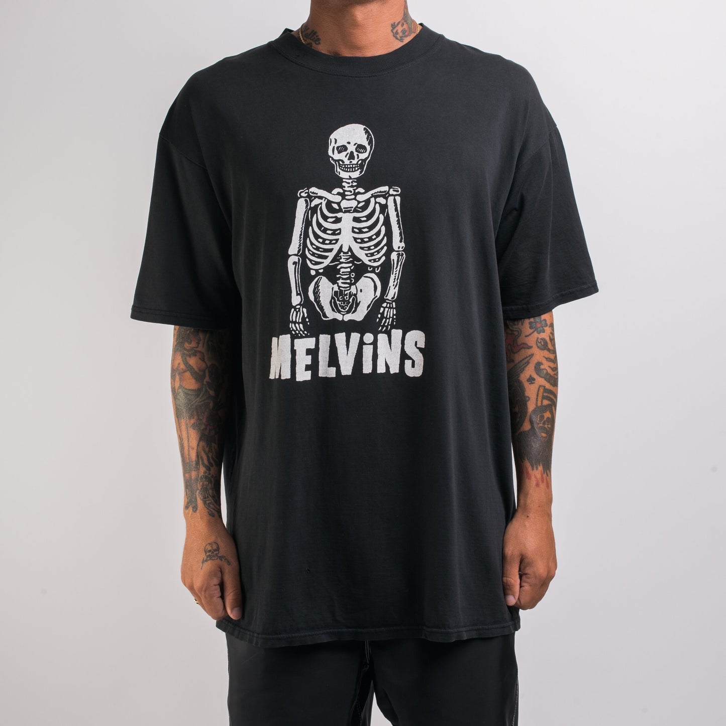Vintage 90’s Melvins Why Did Metal-Head Cross The Road T-Shirt