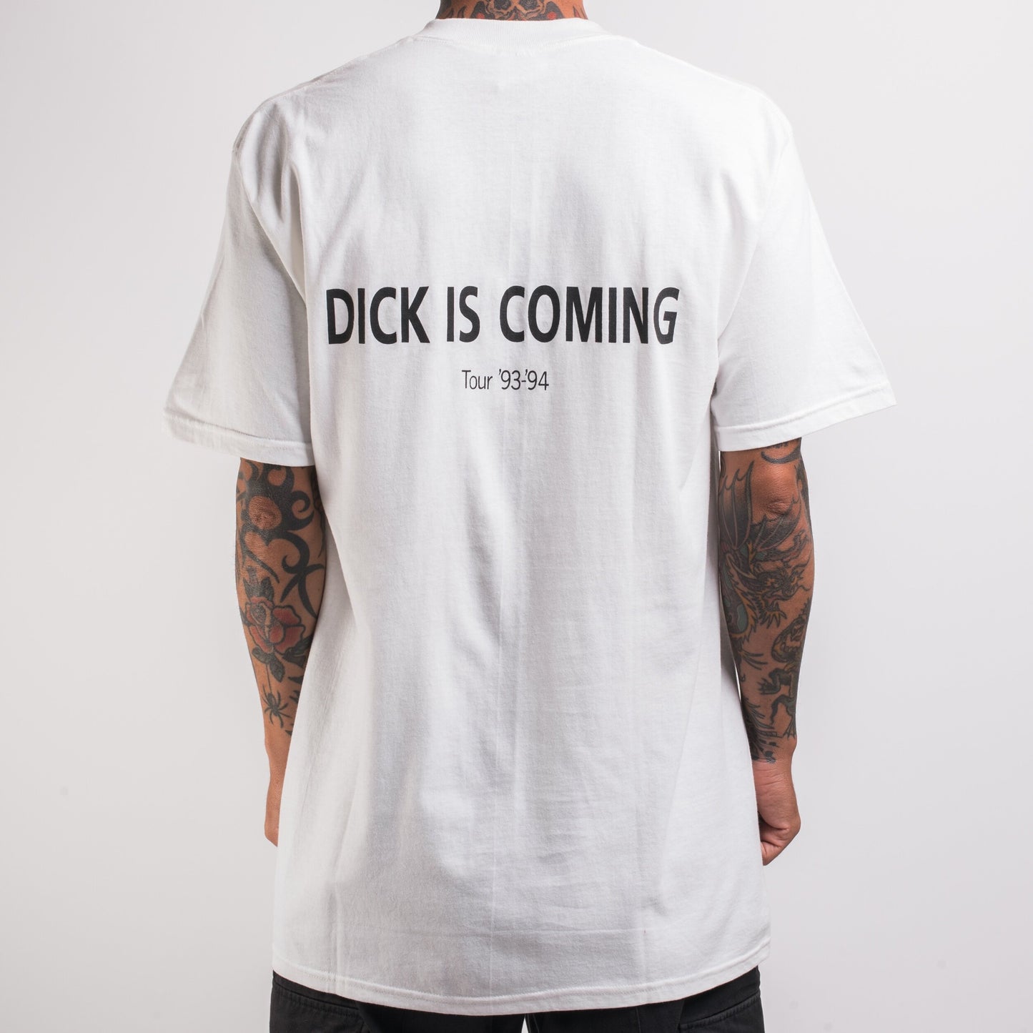 Vintage 1993 The Dead Milkmen Dick Is Coming Tour T-Shirt