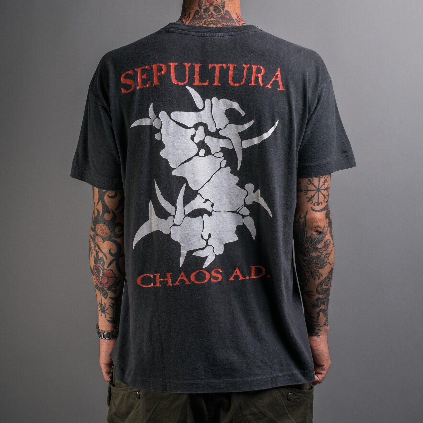 Vintage 90’s Sepultura Chaos AD T-Shirt