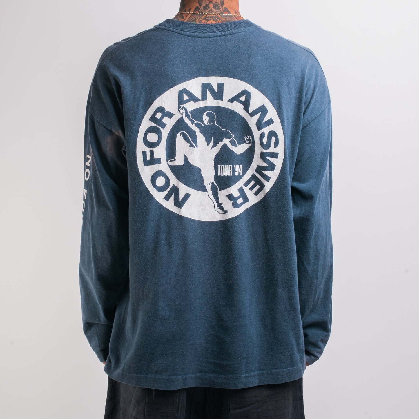 Vintage 1994 No For An Answer Tour Longsleeve