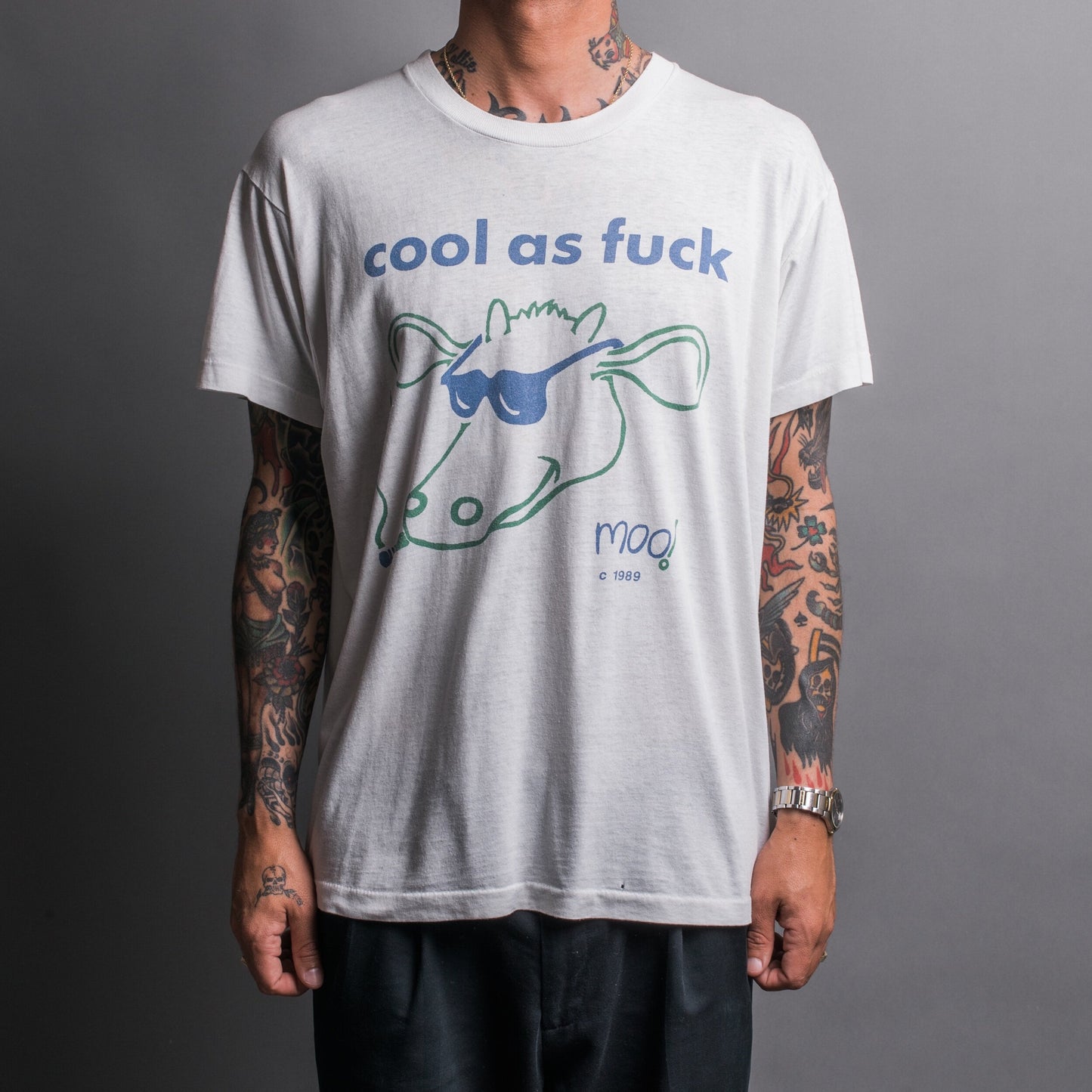 Vintage 1989 Inspiral Carpets Cool As Fuck T-Shirt