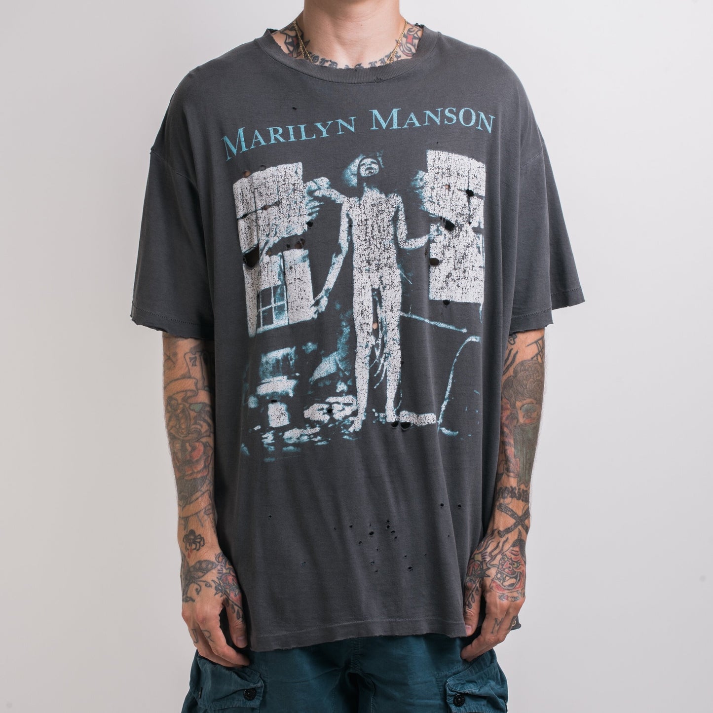 Vintage 1996 Marylin Manson Antichrist Superstar T-Shirt