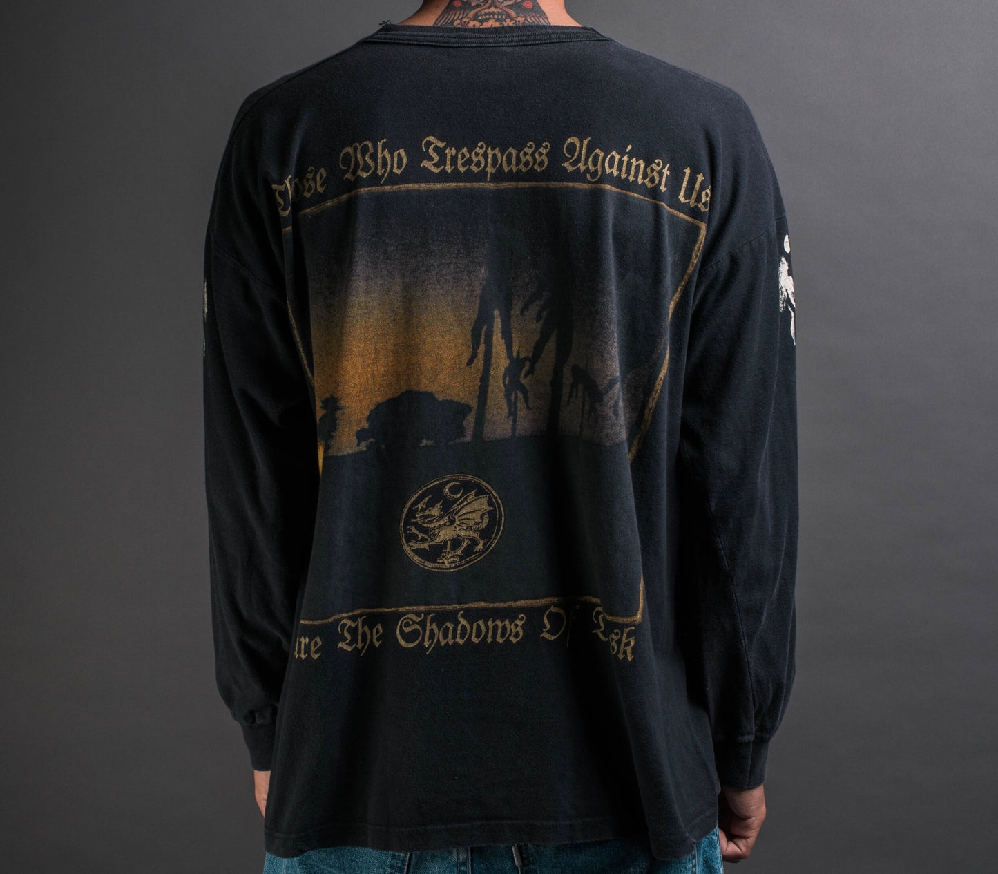 Vintage 1996 Cradle Of Filth Vampire Longsleeve