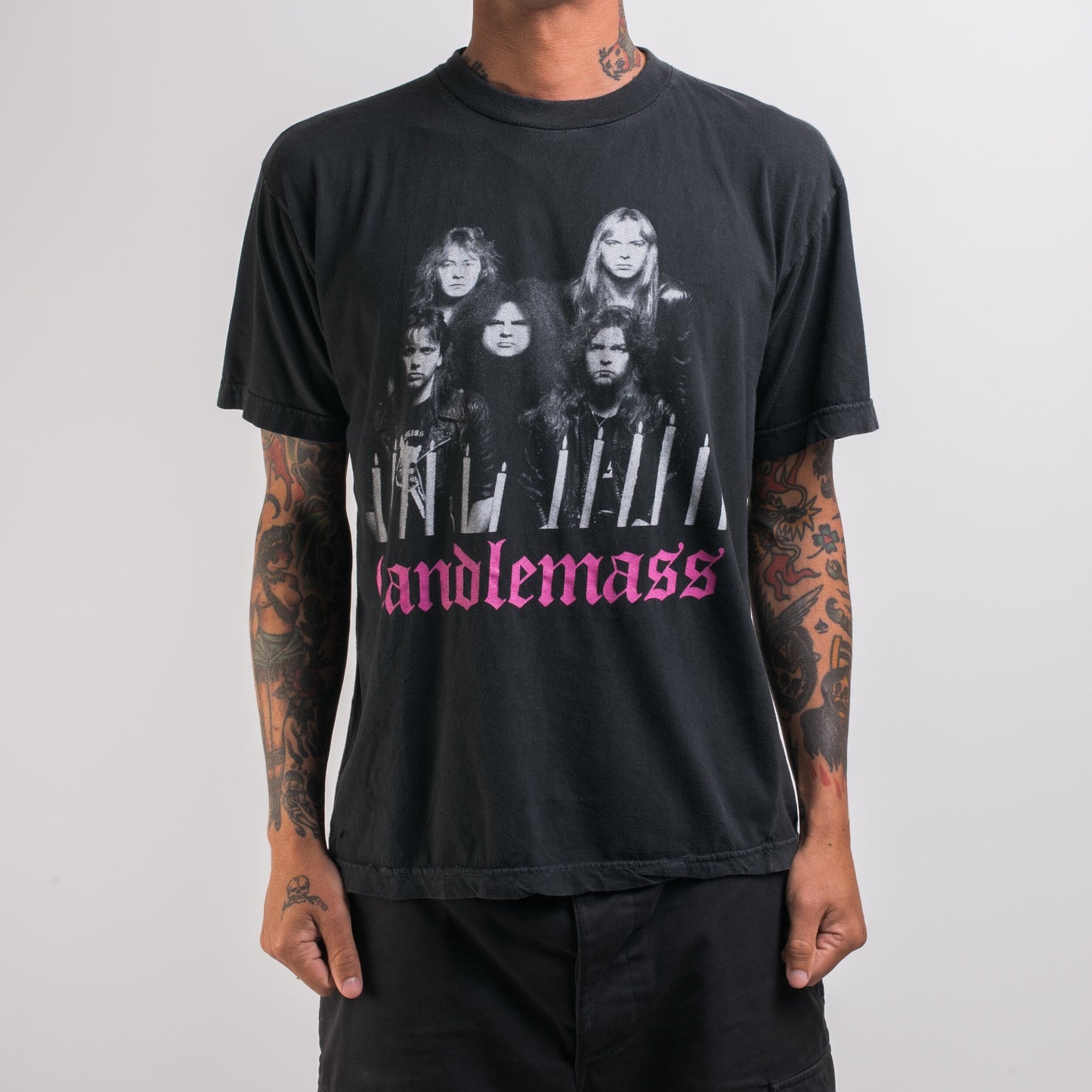 Vintage 1991 Candlemass US Tour T-Shirt