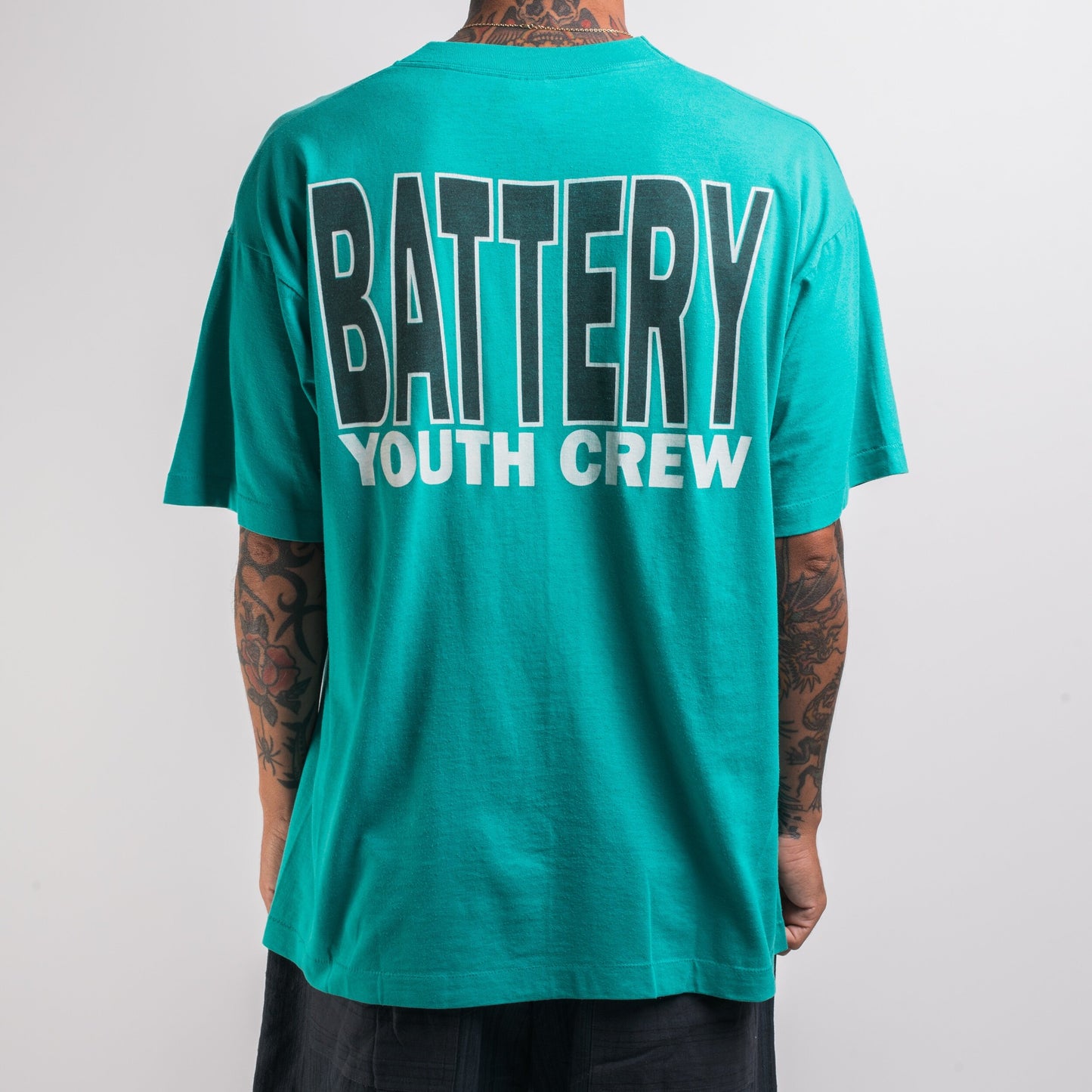 Vintage 90’s Battery I Love Hardcore T-Shirt