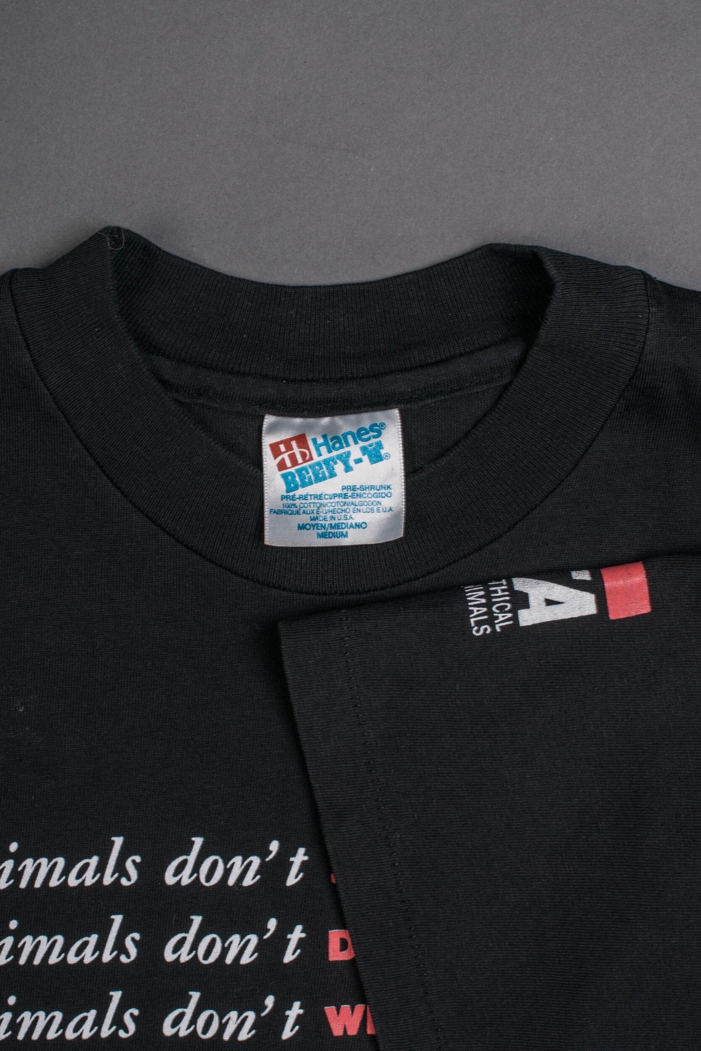 Vintage 90’s PETA T-Shirt