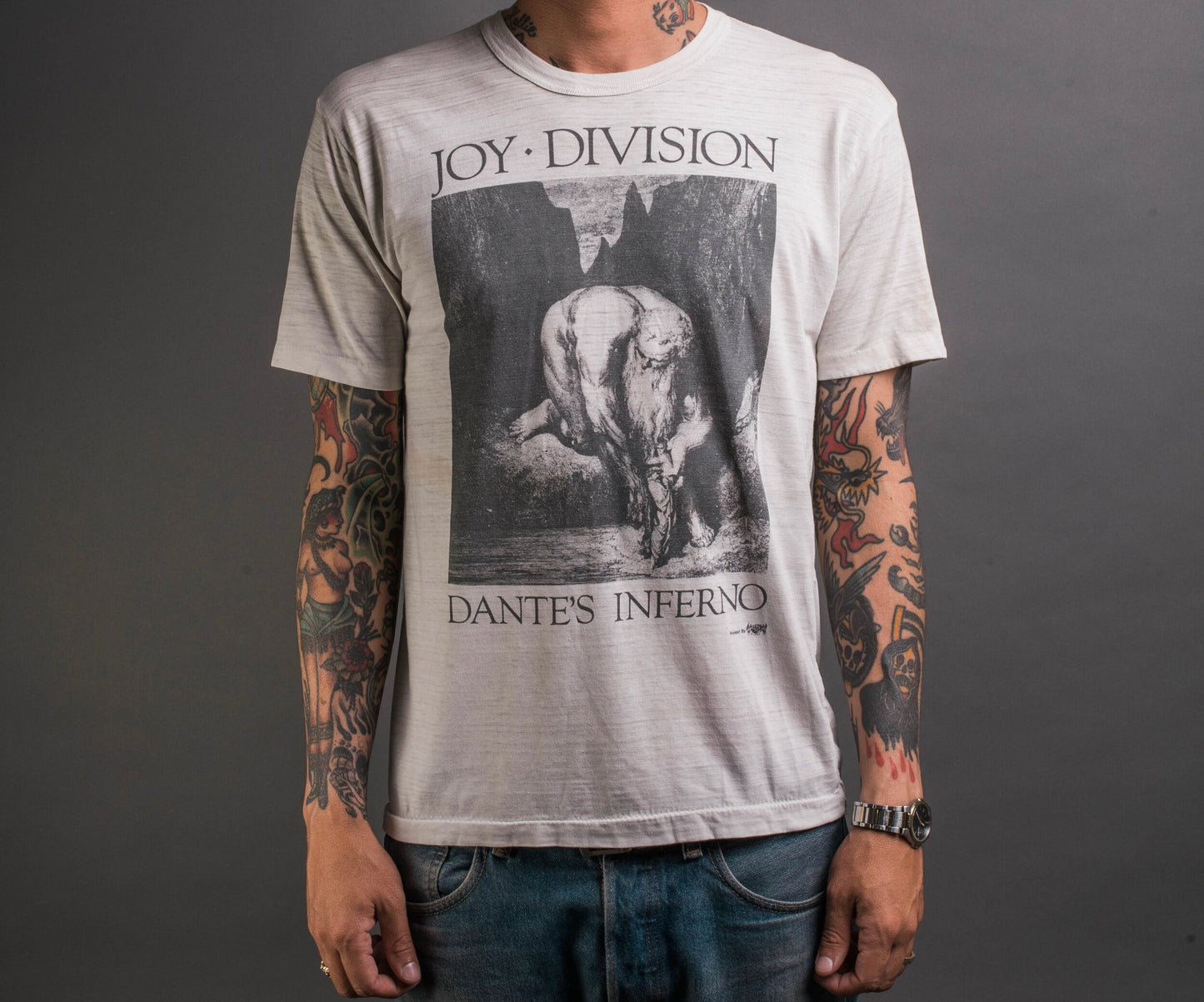 Vintage 1985 Joy Division Dante’s Inferno T-Shirt