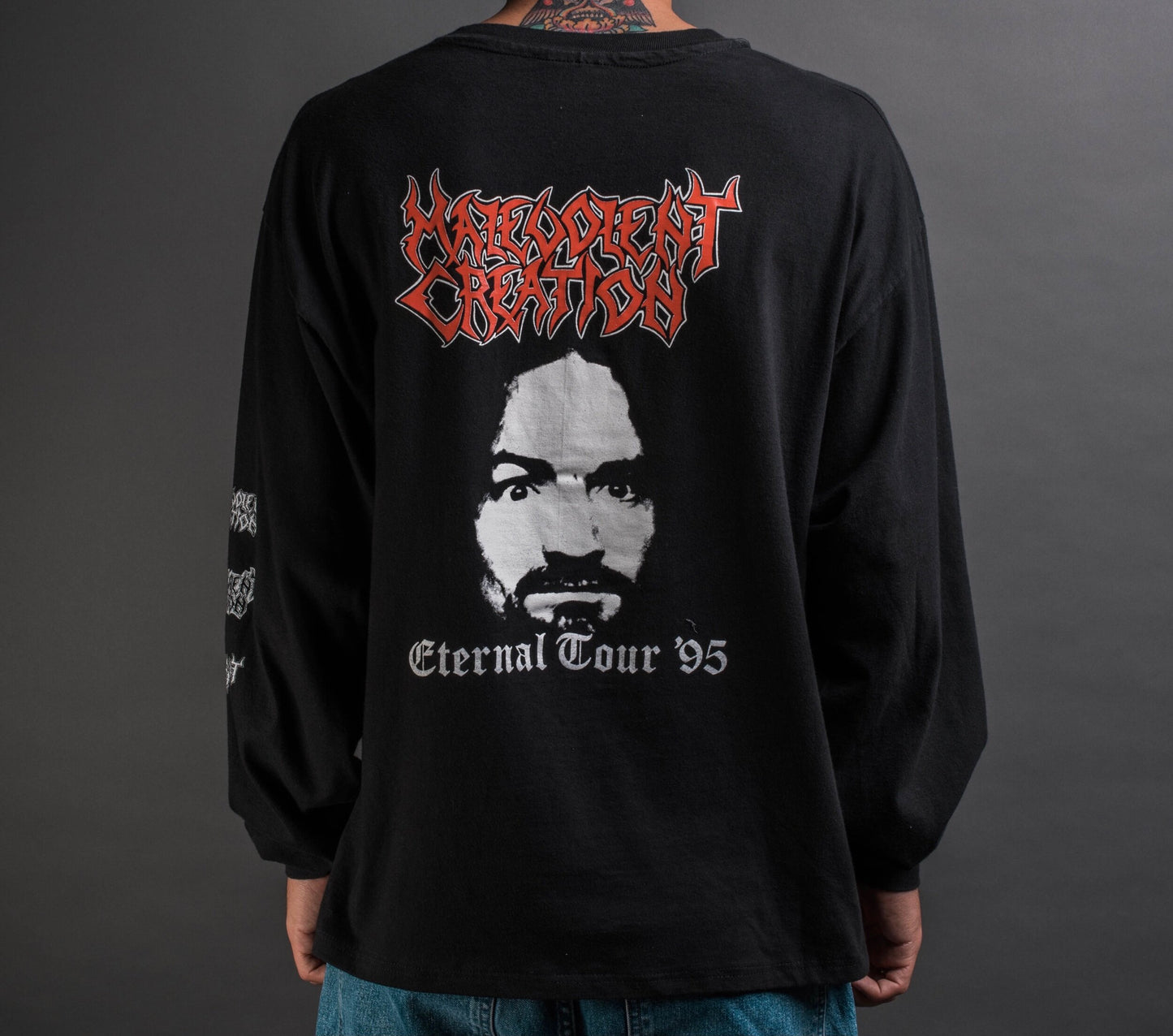 Vintage 1995 Malevolent Creation Eternal Tour Longsleeve