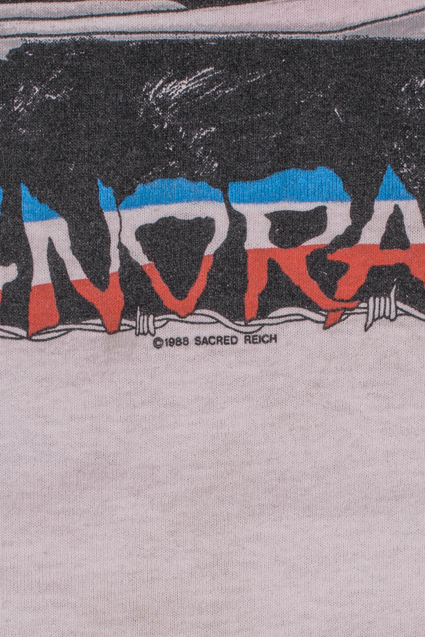 Vintage 1988 Sacred Reich Ignorance Tour T-Shirt