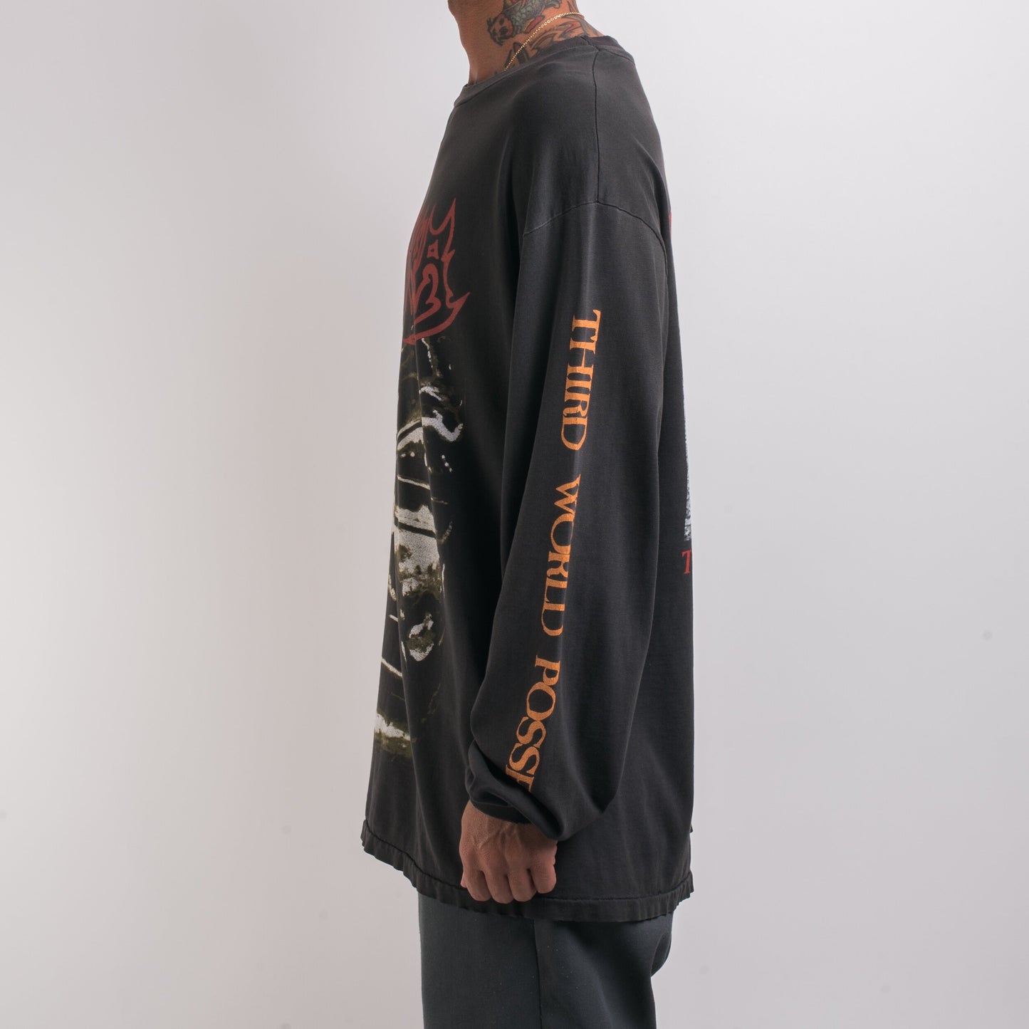 Vintage 1992 Sepultura Third World Posse Tour Longsleeve