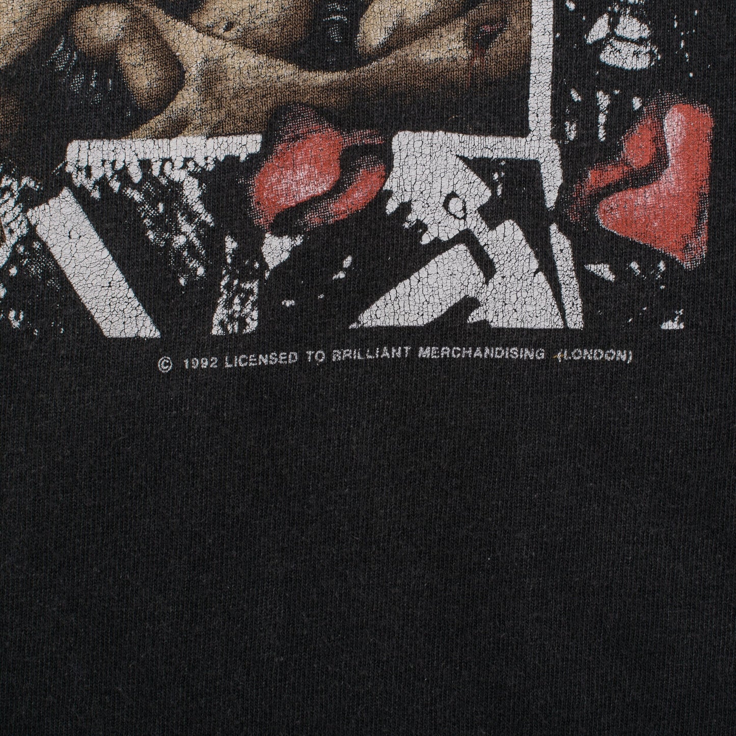 Vintage 1992 Napalm Death Campaign For Musical Destruction Tour Longsleeve