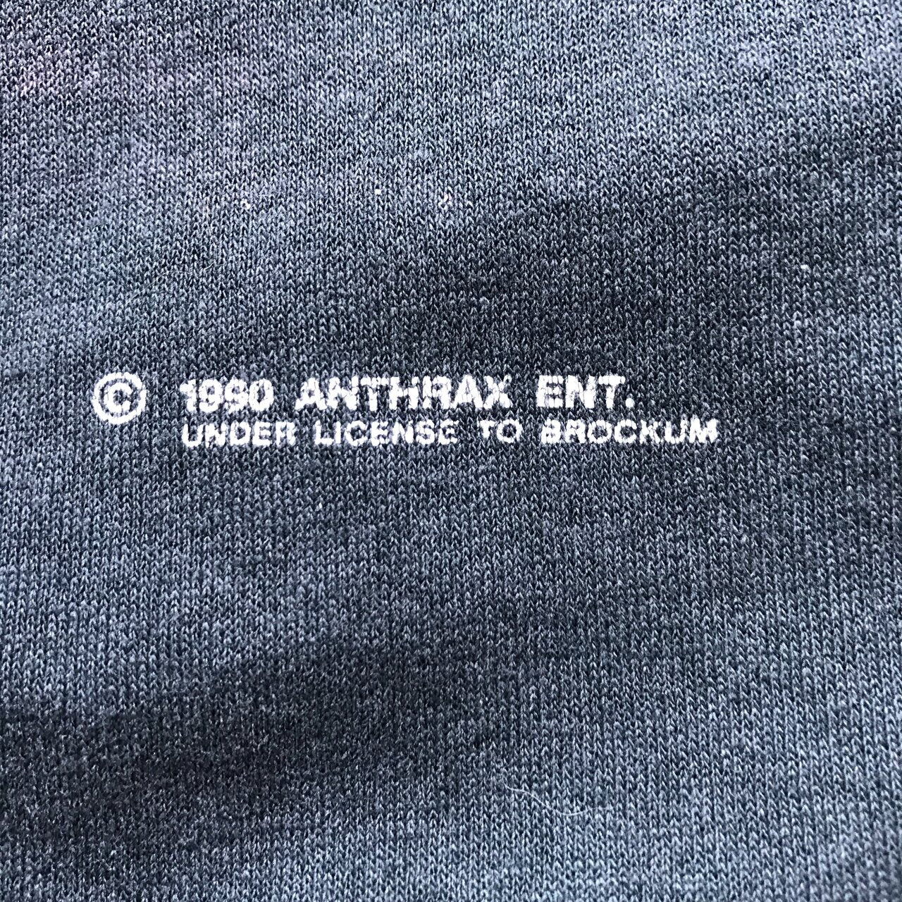 Vintage 1990 Anthrax Persistence of Time T-Shirt