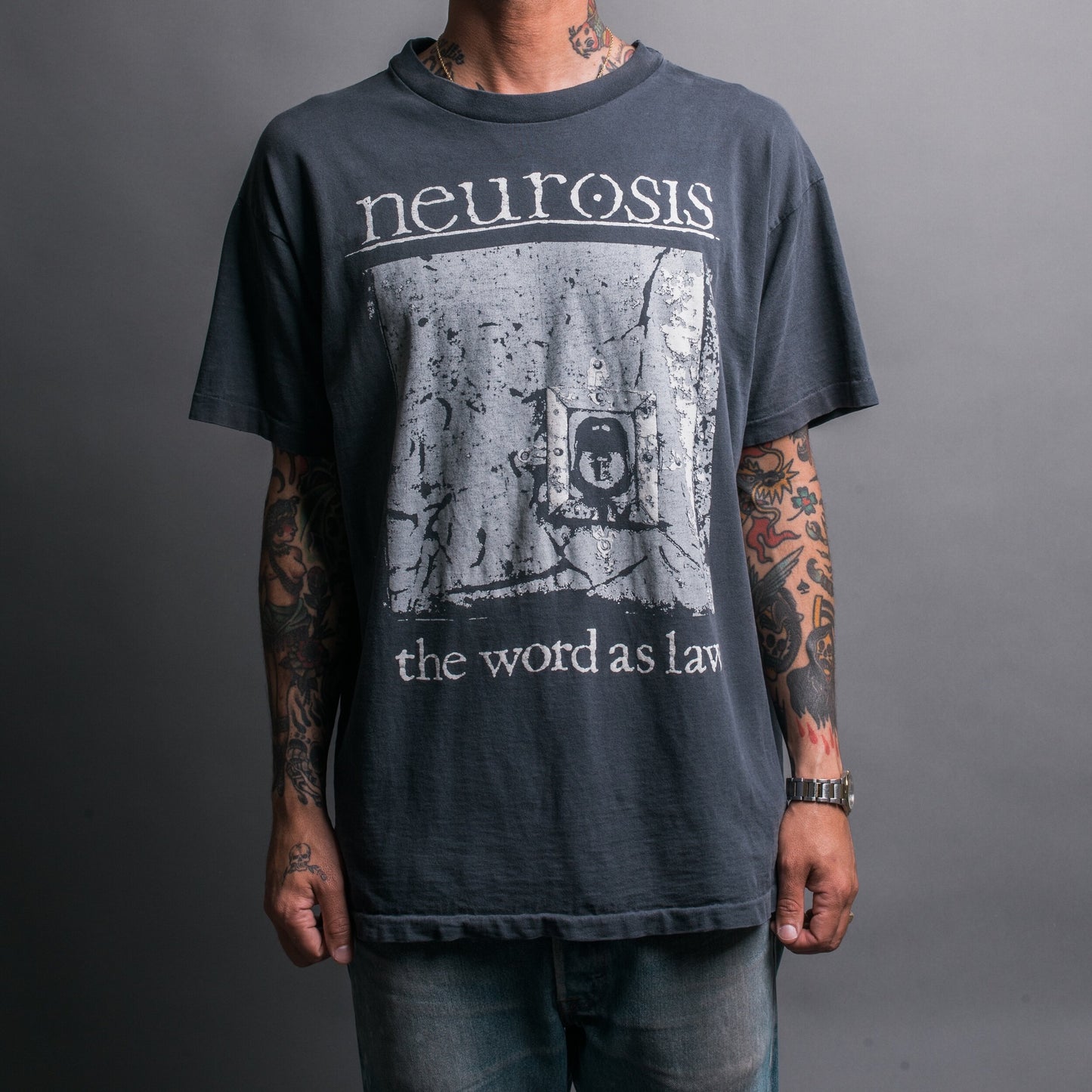 Vintage 90’s Neurosis The Word As Law T-Shirt