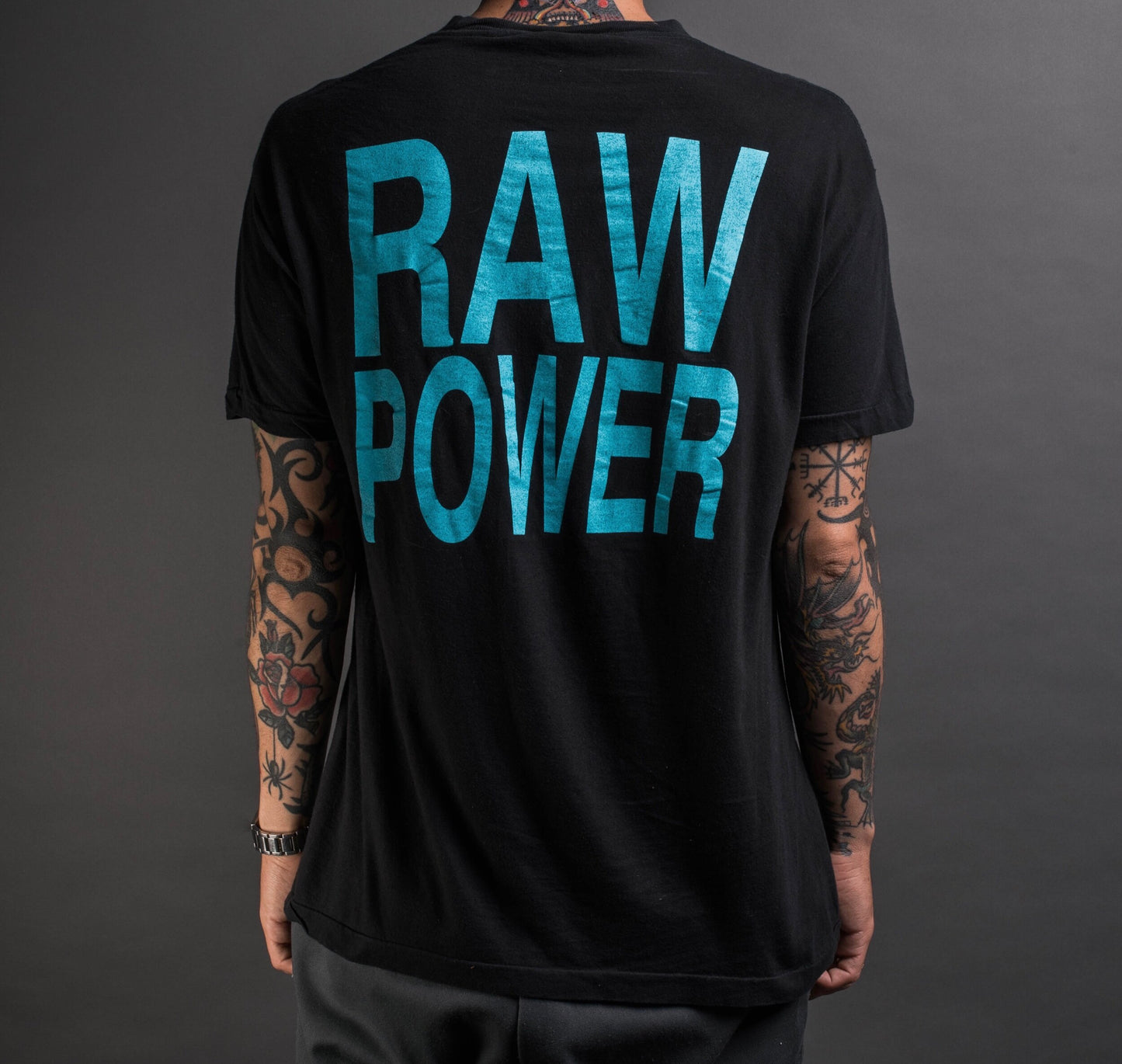 Vintage 1988 Iggy Pop Raw Power T-Shirt