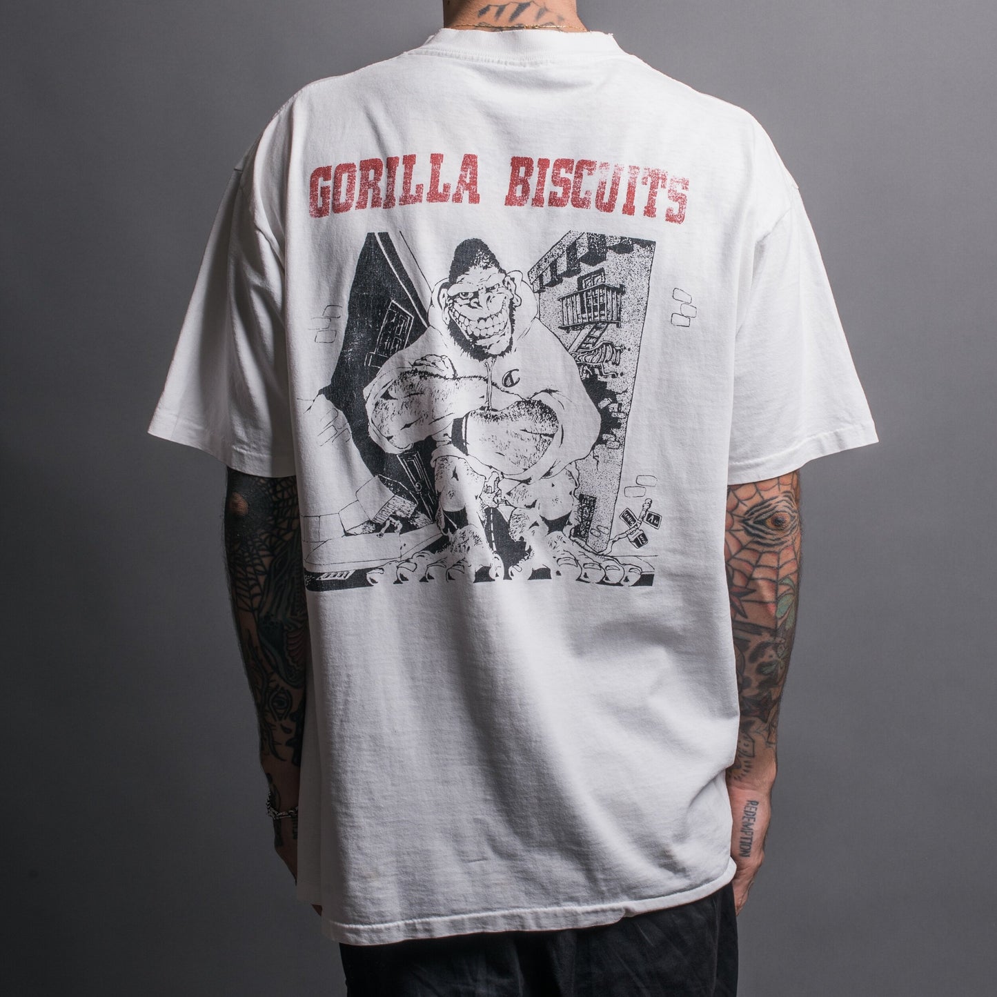 Vintage 90’s Gorilla Biscuits Hold Your Ground T-Shirt