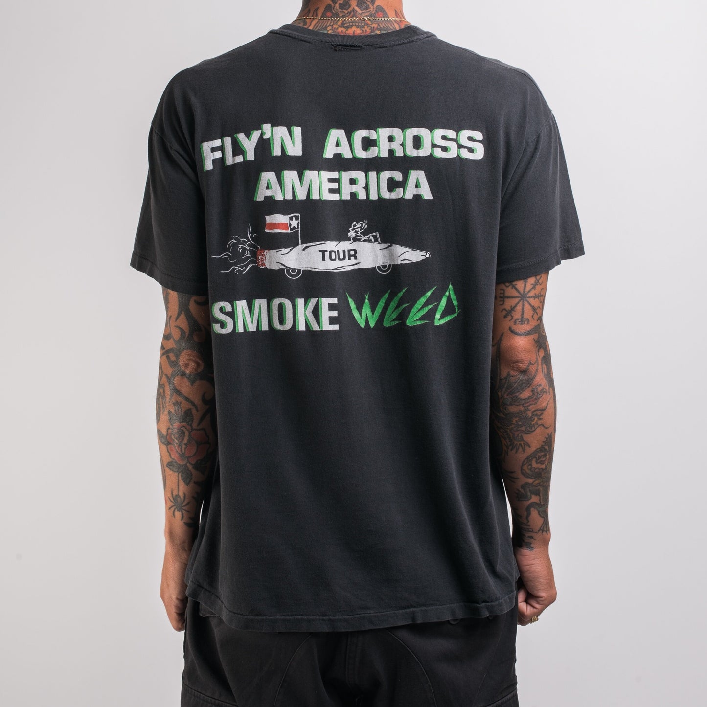 Vintage 1991 Pantera Fly’n Across America Tour T-Shirt