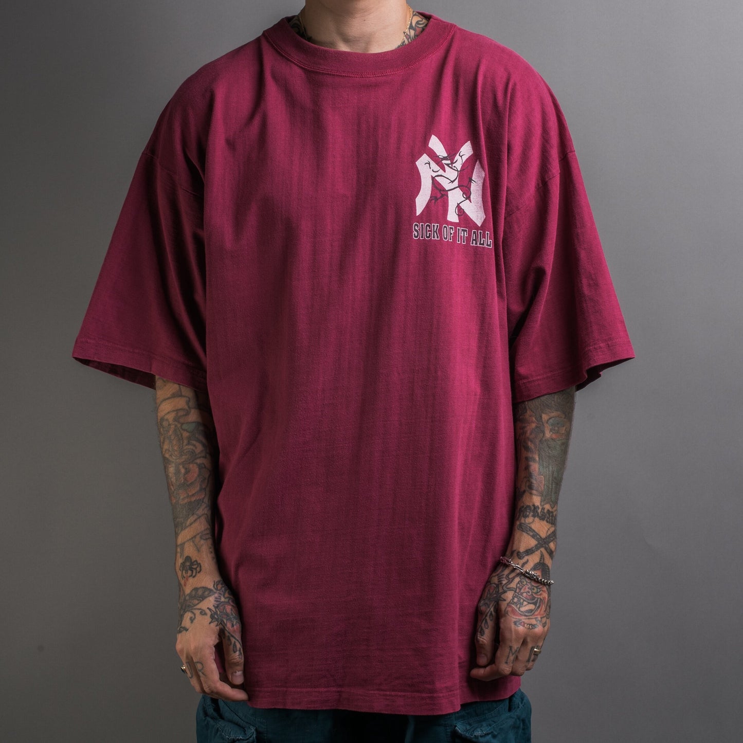 Vintage 90’s Sick Of It All We Stand Alone T-Shirt