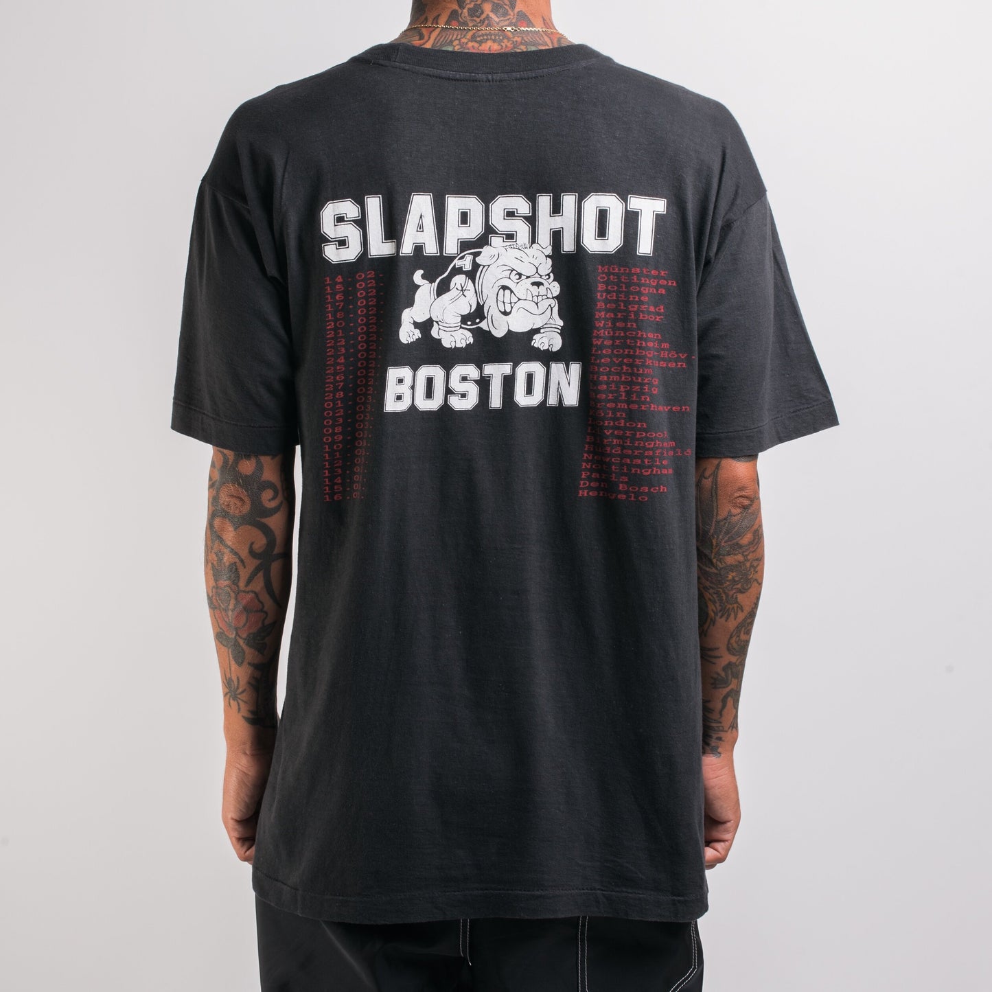Vintage 90’s Slapshot Tour T-Shirt