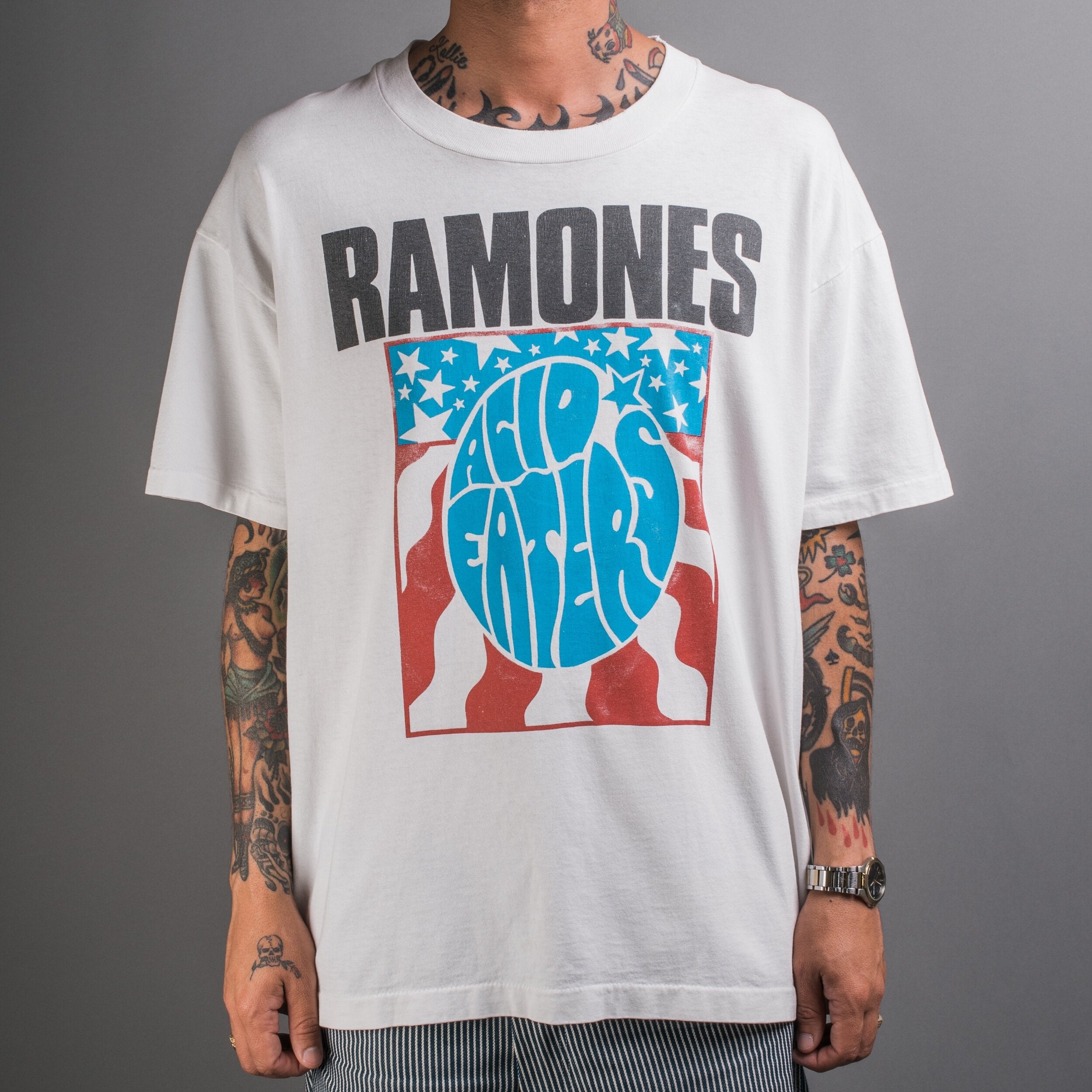 Vintage 90's Ramones Acid Eaters T-Shirt – Mills Vintage USA
