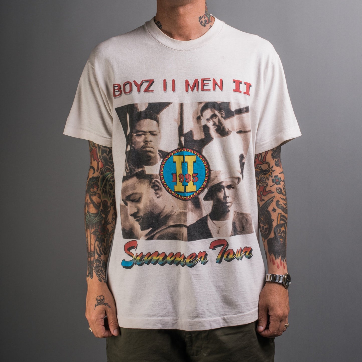 Vintage 1995 Boyz II Men II Summer Tour T-Shirt