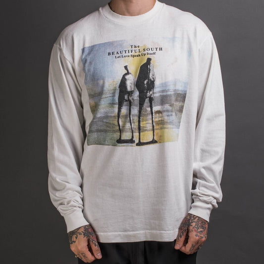 Vintage 90’s The Beautiful South Let Love Speak Up Itself Longsleeve