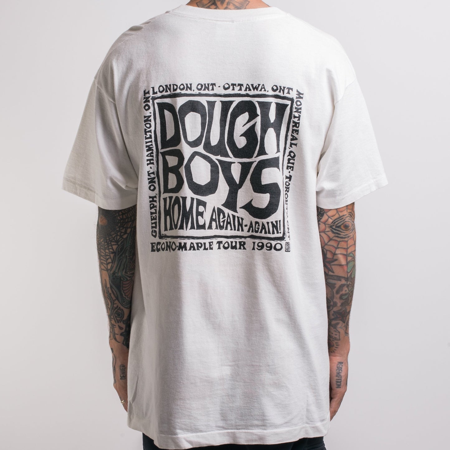 Vintage 1990 Doughboys Home Again Tour T-Shirt
