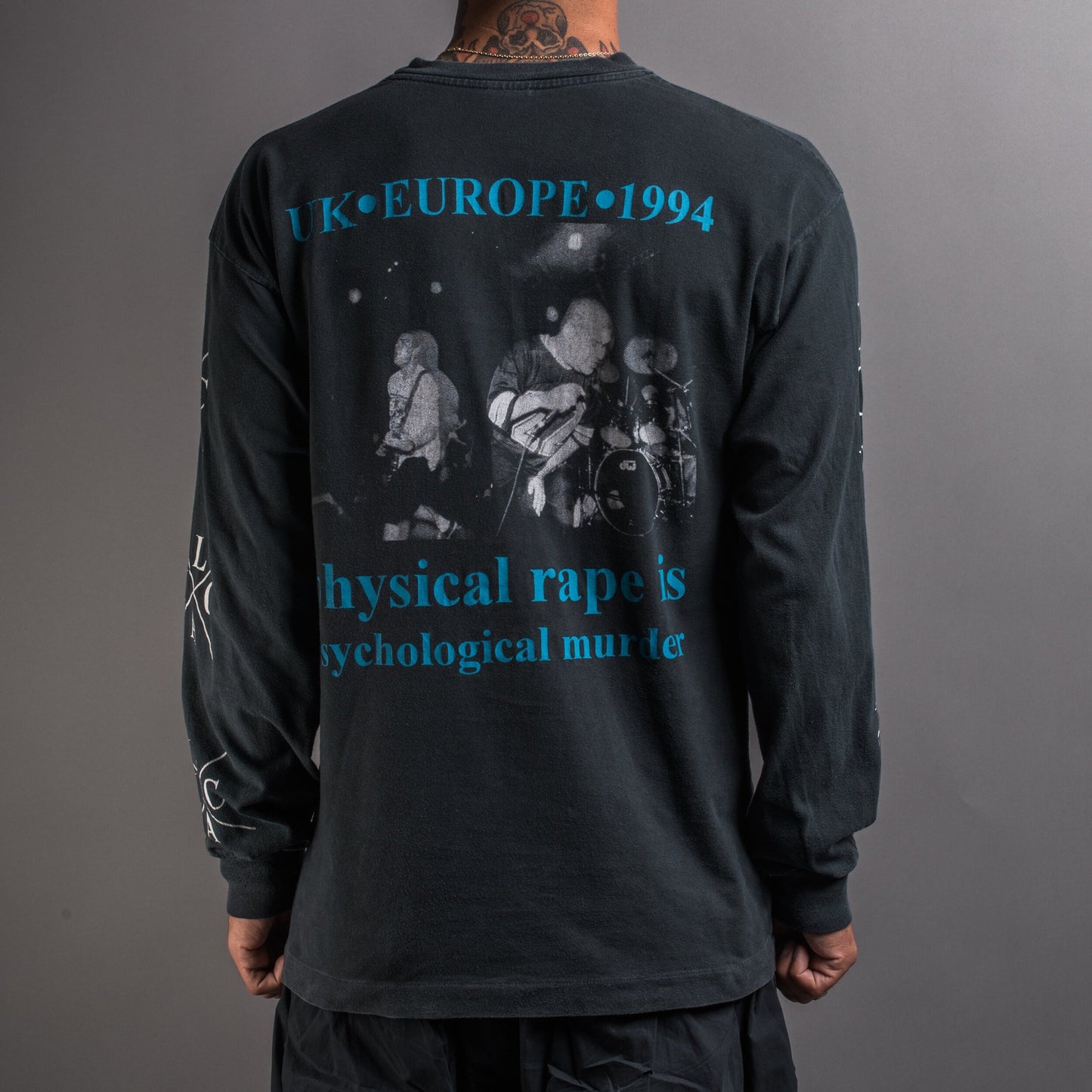 Vintage 1994 Downset European Tour Longsleeve