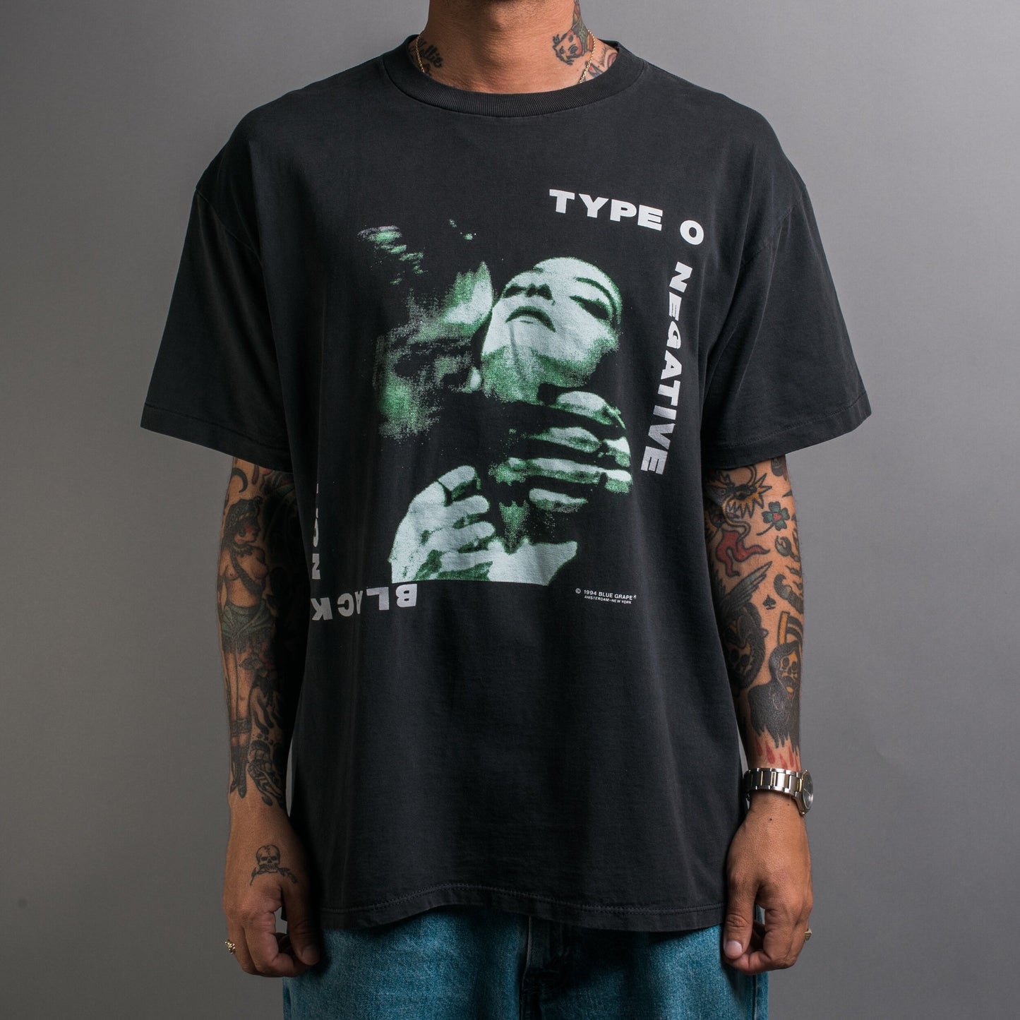 Vintage 1994 Type O Negative Black No.1 T-Shirt