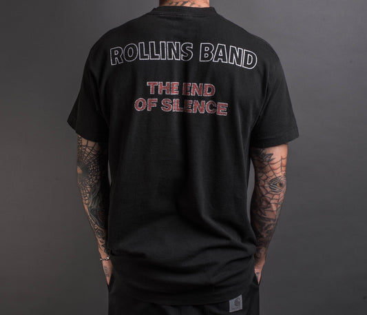 Vintage 1992 Rollins Band The End of Silence T-Shirt