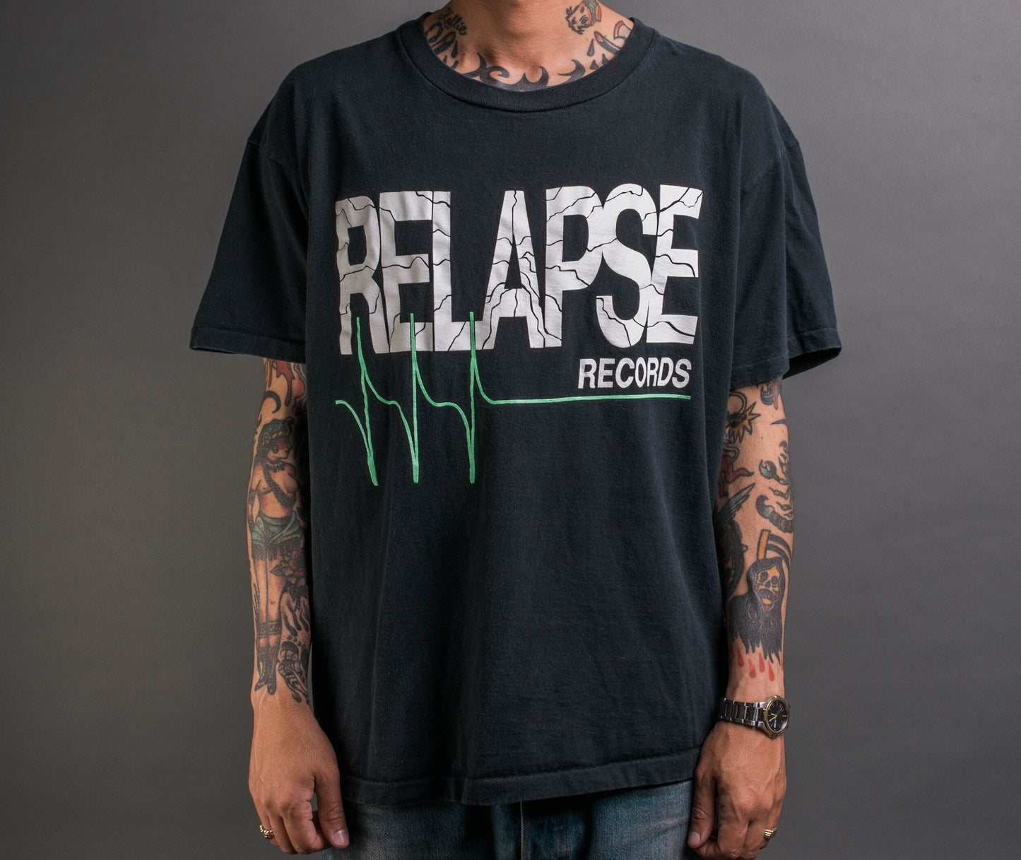 Vintage 90’s Relapse Records T-Shirt