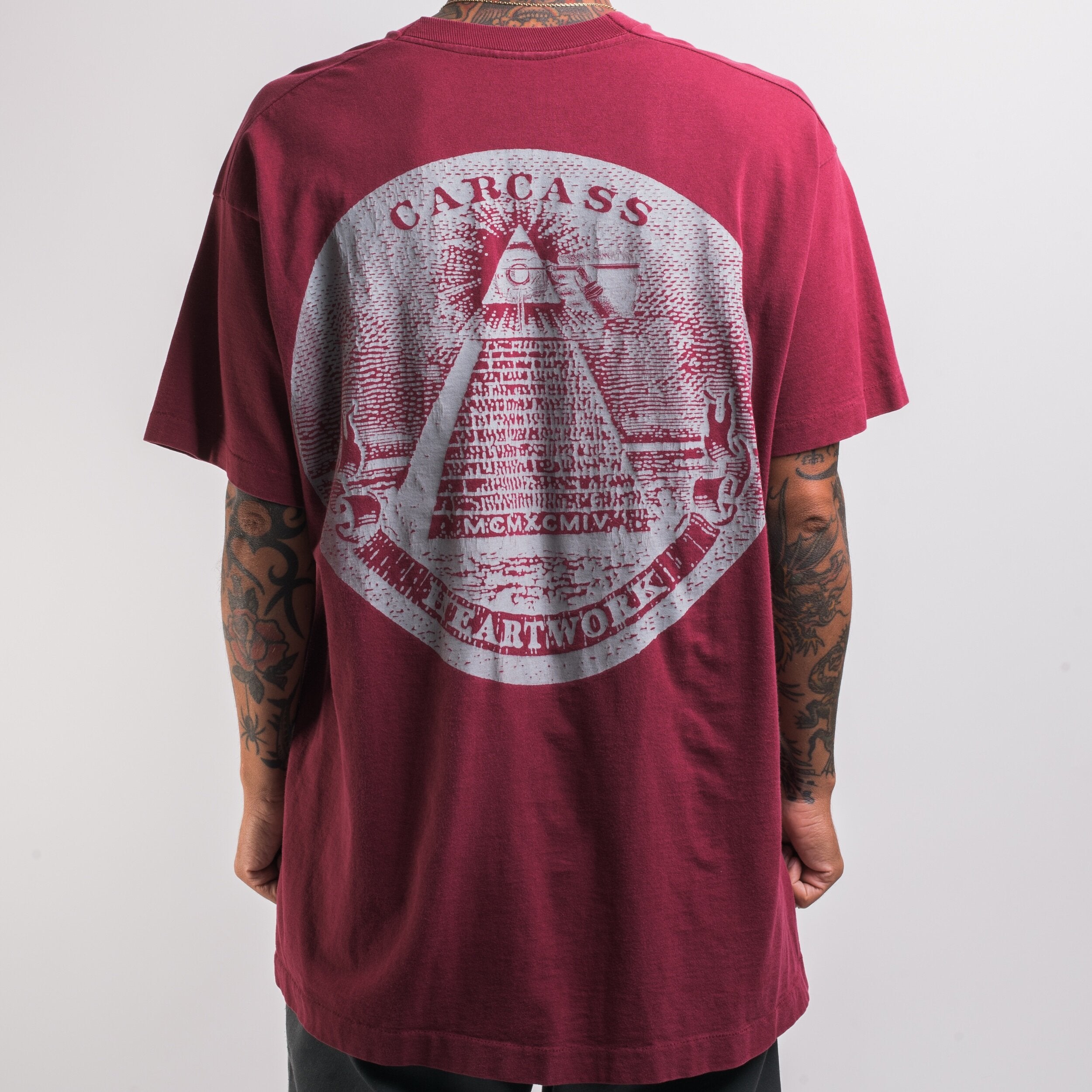Vintage 90's Carcass Heartwork T-Shirt – Mills Vintage USA