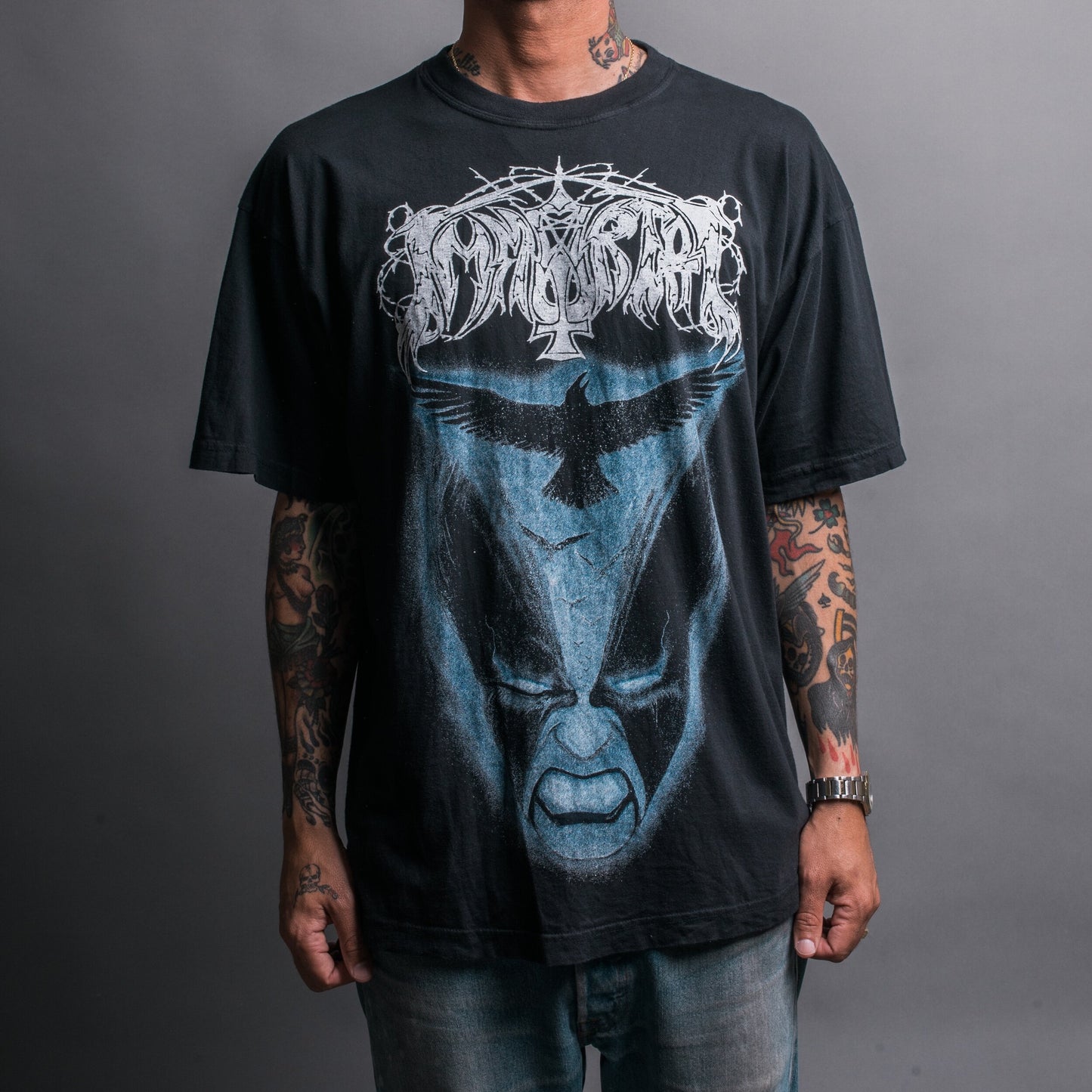 Vintage 90’s Immortal Nebular Ravens Winter T-Shirt