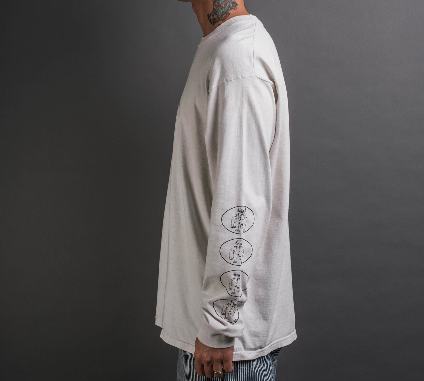 Vintage 90’s Snapcase Progression Through Unlearning Longsleeve