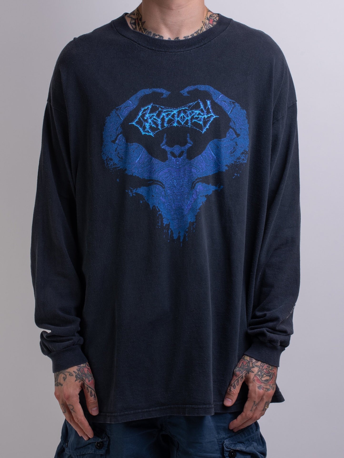 Vintage 90’s Cryptopsy Whispers Supremacy Longsleeve
