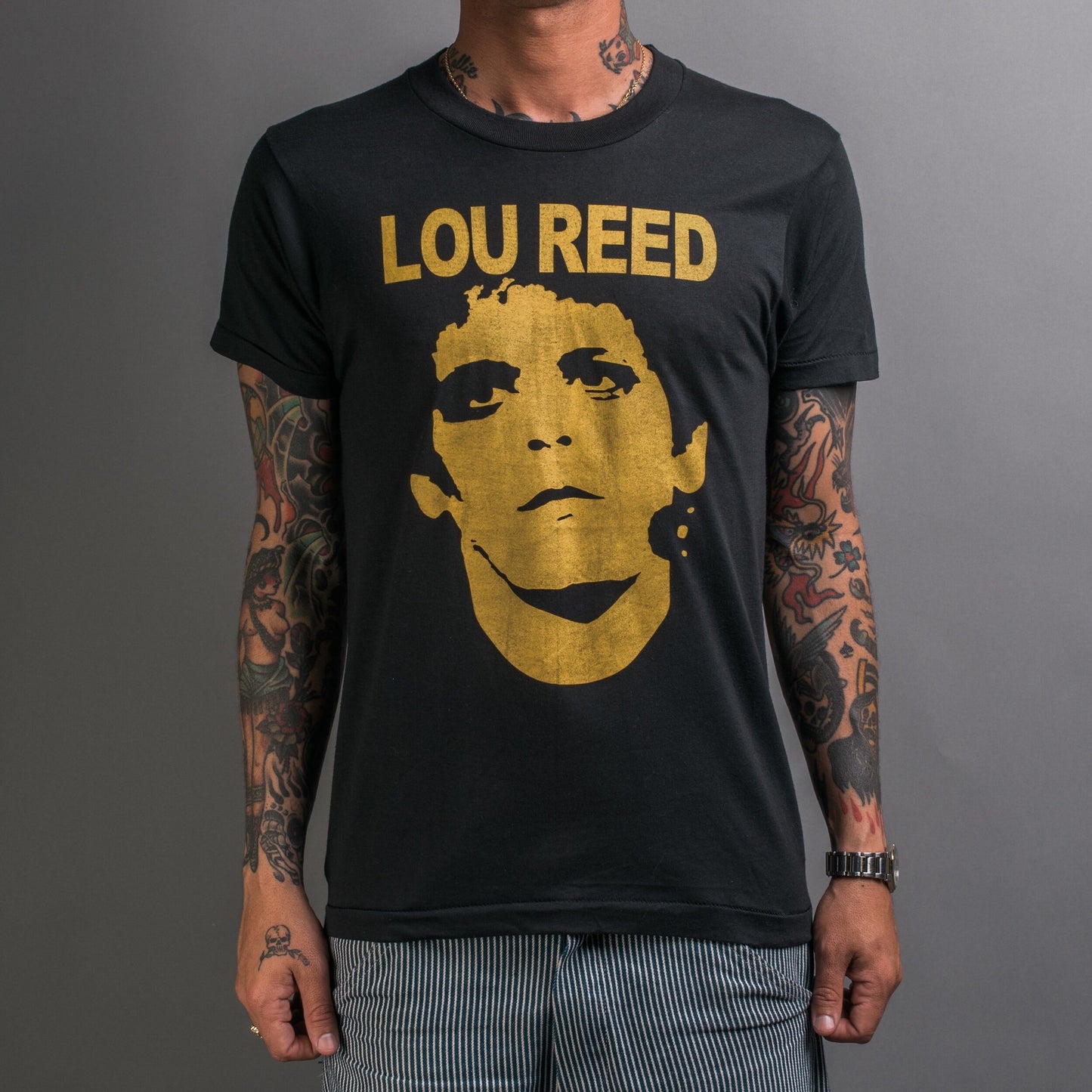Vintage 80’s Lou Reed Rock & Roll Animal T-Shirt