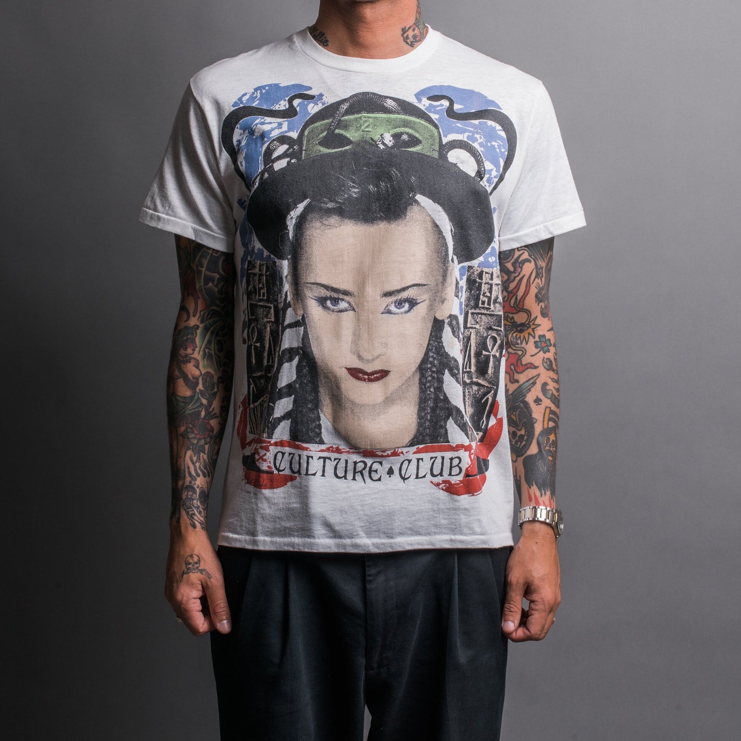Vintage 1984 Culture Club Boy George T-Shirt