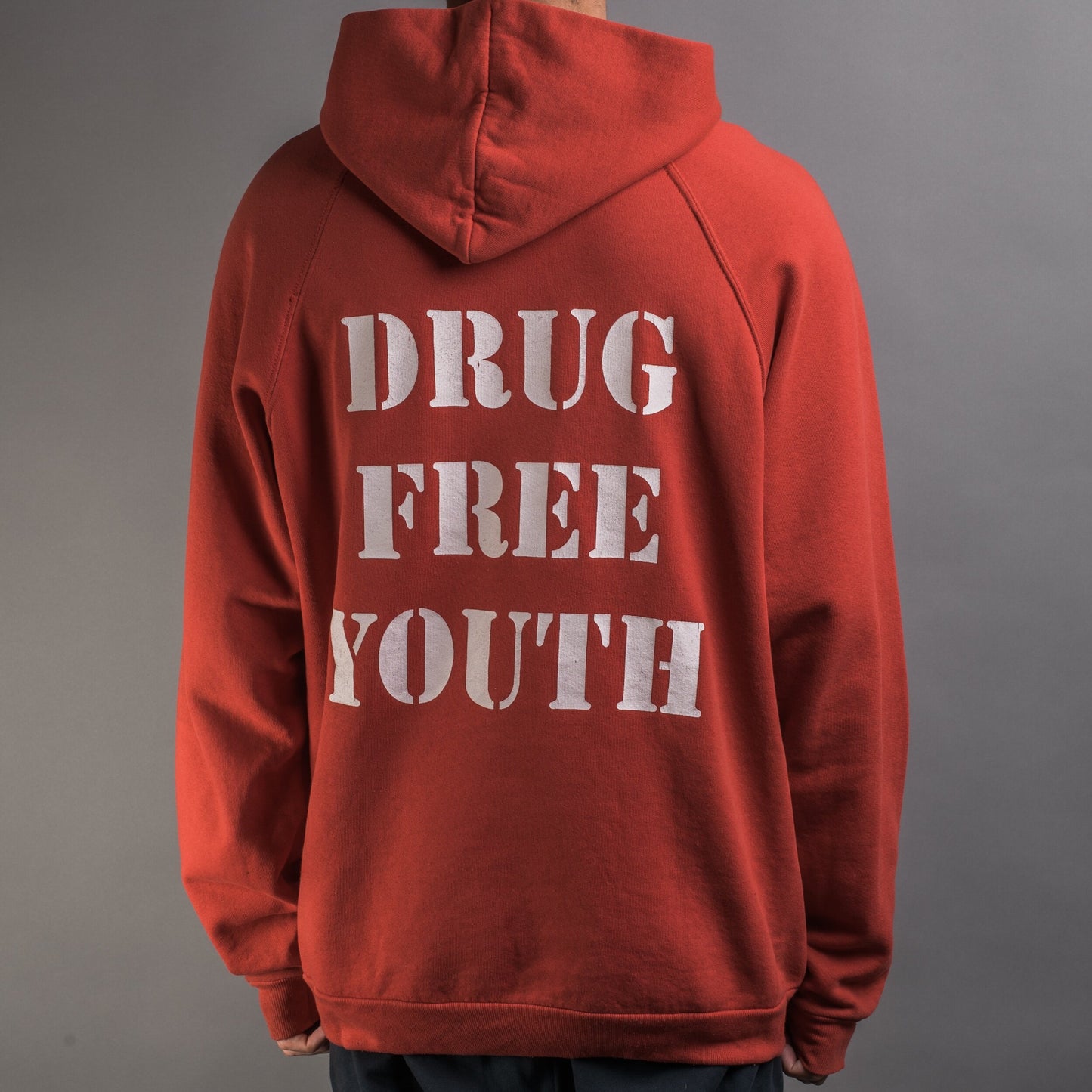 Vintage 90’s Abused Drug Free Youth Hoodie