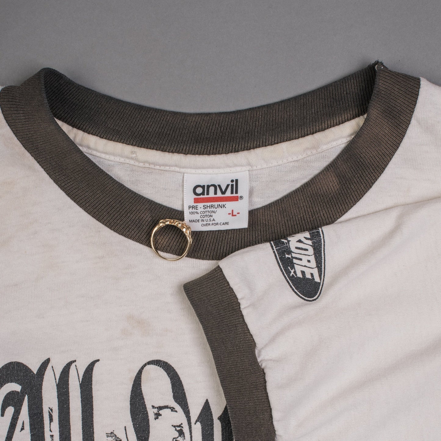 Vintage 90’s All Out War Hymns Of The Apocalypse Ringer T-Shirt
