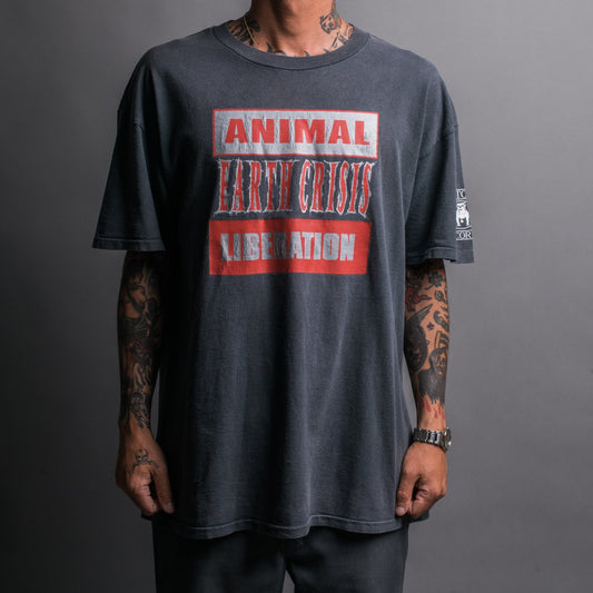 Vintage 90’s Earth Crisis Animal Liberation T-Shirt