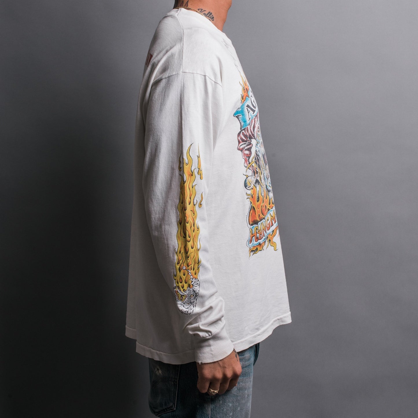 Vintage 1992 Agnostic Front Hangman’s Ball Tour Longsleeve