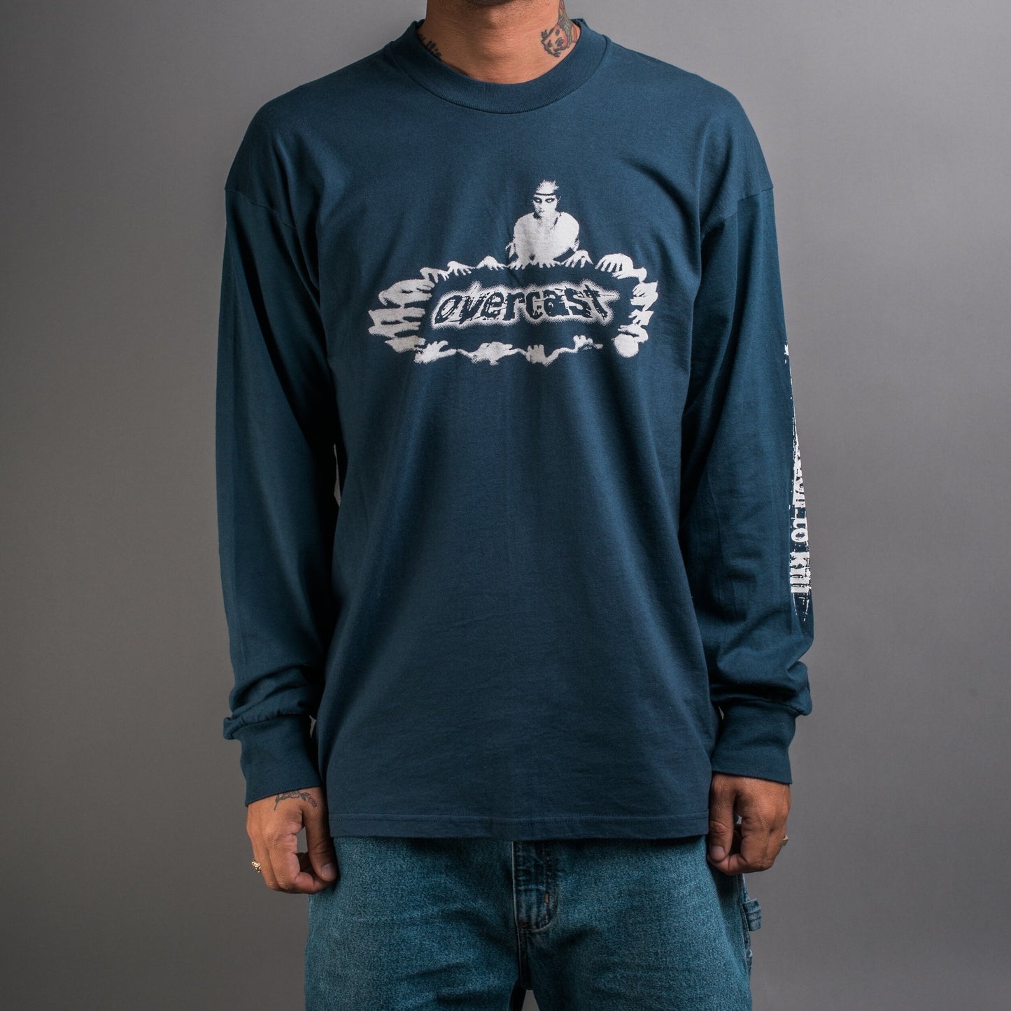 Vintage 90’s Overcast Fight Ambition To Kill Longsleeve