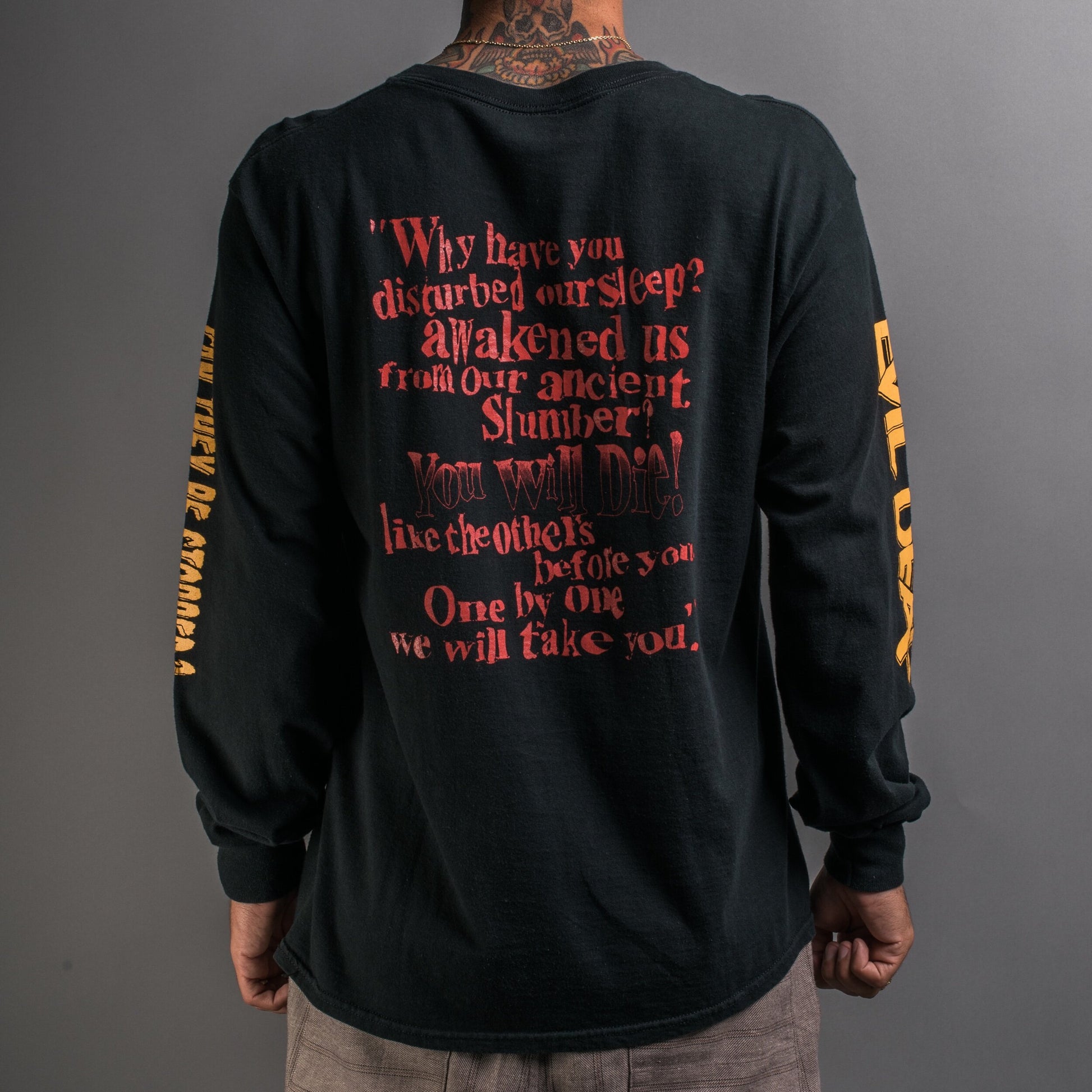 Vintage 90's Evil Dead Join Us Longsleeve Mills Vintage USA Vintage 90's Evil Dead Join Us Longsleeve Mills Vintage USA