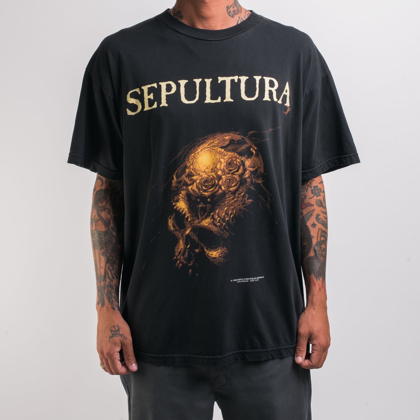 Vintage 1996 Sepultura Beneath The Remains T-Shirt