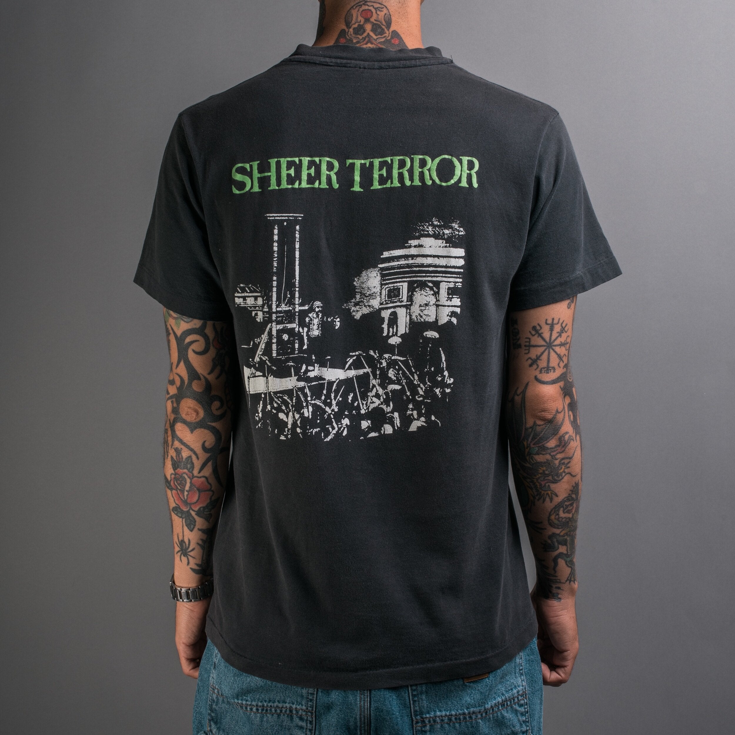 Vintage 90's Sheer Terror T-Shirt – Mills Vintage USA
