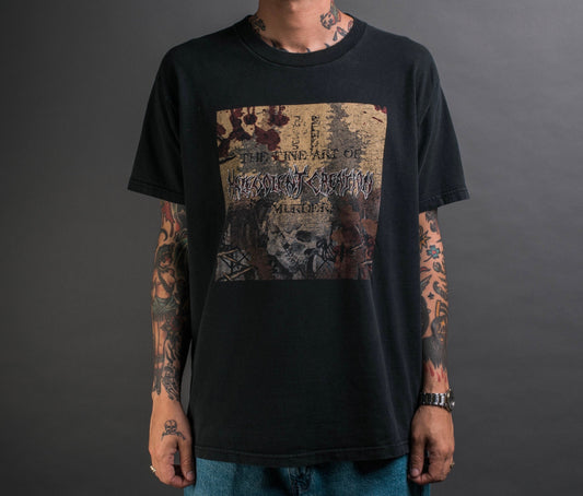 Vintage 1999 Malevolent Creation The Fine Art of Murder Tour T-Shirt