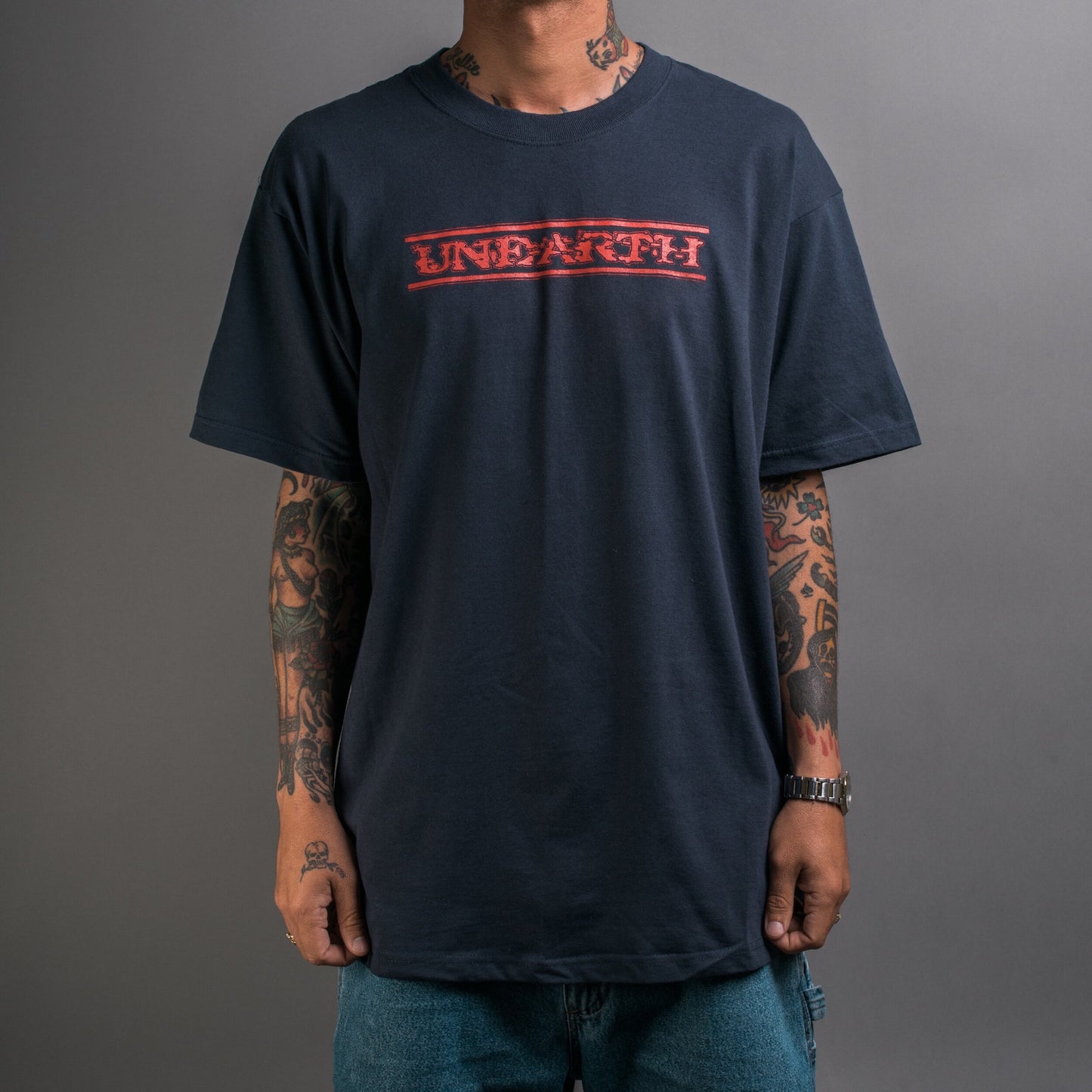 Vintage 90’s Unearth Above The Fall Of Man T-Shirt