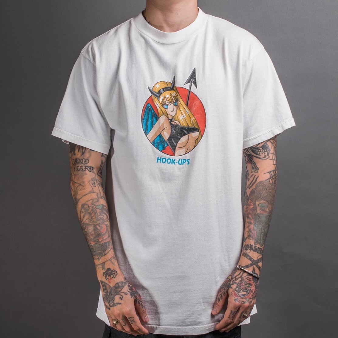 Vintage 90’s Hook-Ups Skateboards T-Shirt