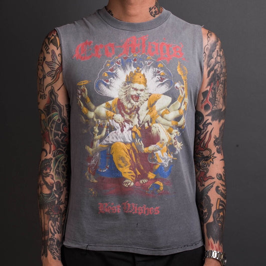 Vintage 1989 Cro-Mags Down But Not Out Tour T-Shirt
