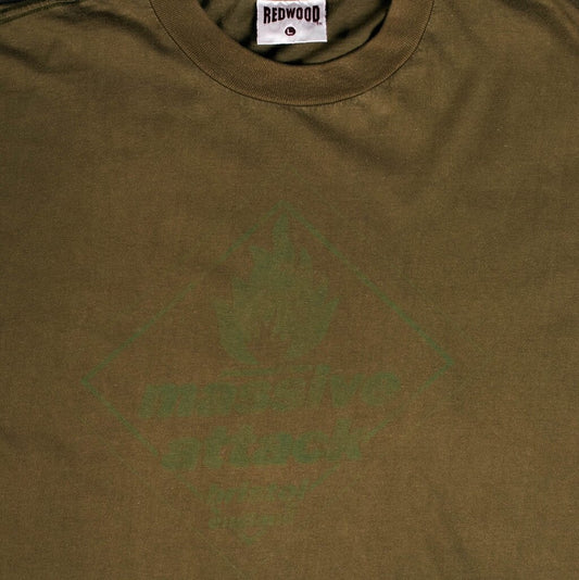 Vintage 90’s Massive Attack Bristol England Logo T-Shirt