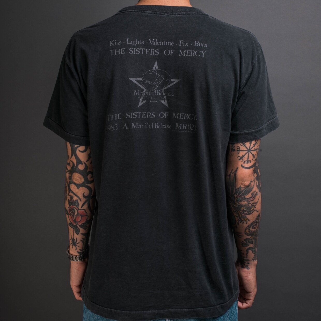Vintage 1992 The Sisters of Mercy Merciful Release T-Shirt